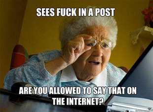 Grandma finds the Internet