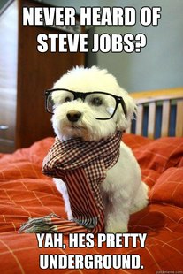 Hipster Dog