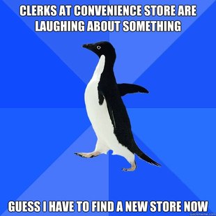 Socially Awkward Penguin