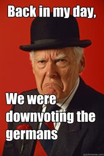 Pissed old guy