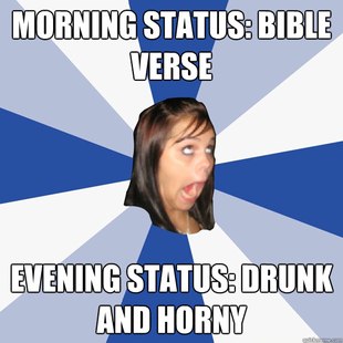 Annoying Facebook Girl