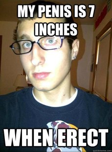 Sexually awkward conspiracy theorist