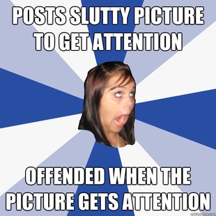Annoying Facebook Girl