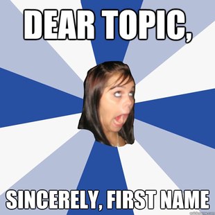 Annoying Facebook Girl