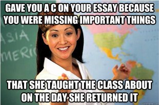 Scumbag Teacher