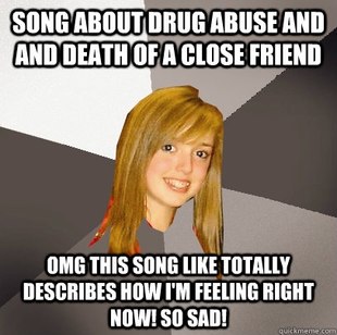 Musically Oblivious 8th Grader