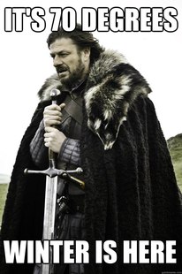 Winter is coming