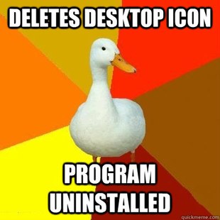 Tech Impaired Duck