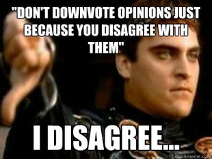 Downvoting Roman
