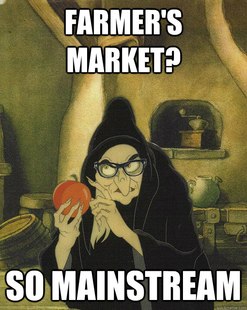 Hipster Snow White Witch