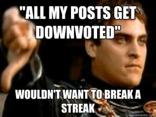 Downvoting Roman