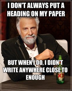 The Most Interesting Man In The World