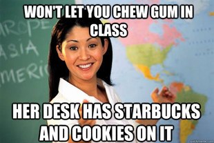 Unhelpful High School Teacher