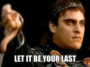 Downvoting Roman
