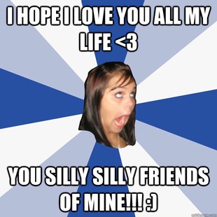 Annoying Facebook Girl