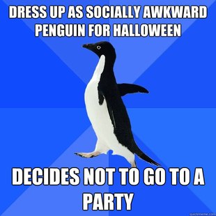 Socially Awkward Penguin