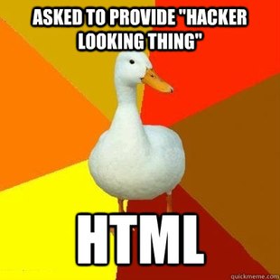 Tech Impaired Duck