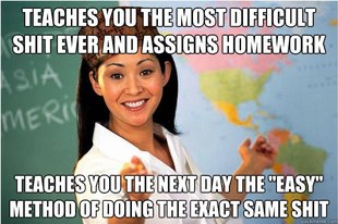 Scumbag Teacher