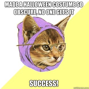 Hipster Kitty