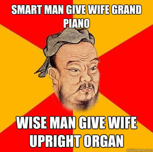 Confucius says
