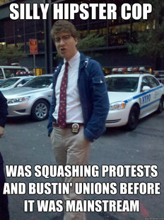 Hipster Cop