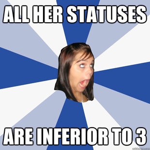 Annoying Facebook Girl