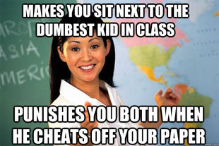 Unhelpful High School Teacher