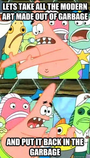 Push it somewhere else Patrick