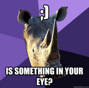 Sexually Oblivious Rhino