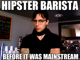 hipster barista
