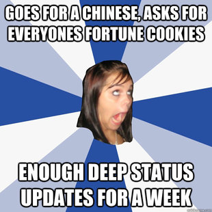 Annoying Facebook Girl