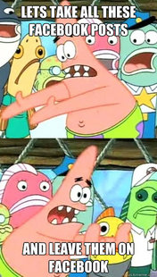 Push it somewhere else Patrick