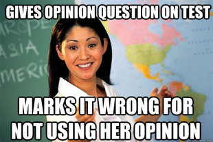 Unhelpful High School Teacher