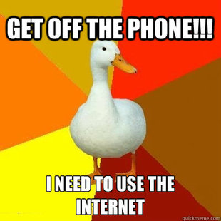Tech Impaired Duck