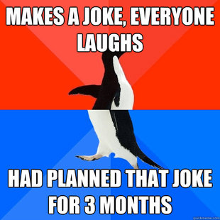 Socially Awesome Awkward Penguin