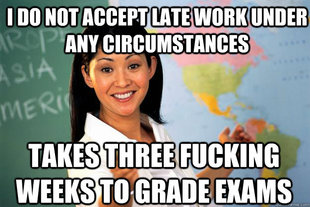 Unhelpful High School Teacher