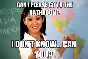 Unhelpful High School Teacher