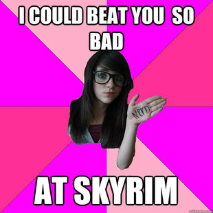 Idiot Nerd Girl