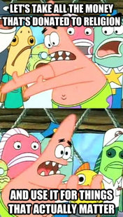 Push it somewhere else Patrick