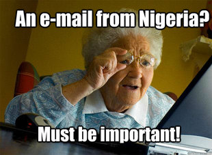 Grandma finds the Internet