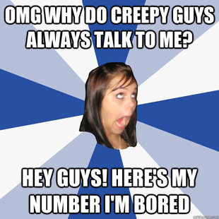 Annoying Facebook Girl