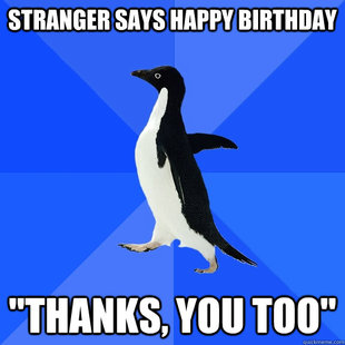Socially Awkward Penguin