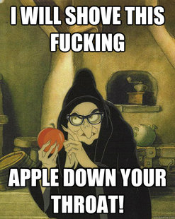 Hipster Snow White Witch