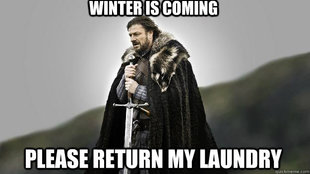 Ned stark winter is coming