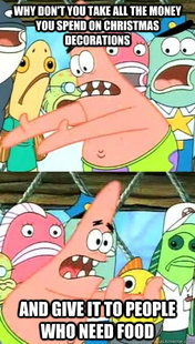 Push it somewhere else Patrick