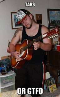 Guitar Wielding Douche