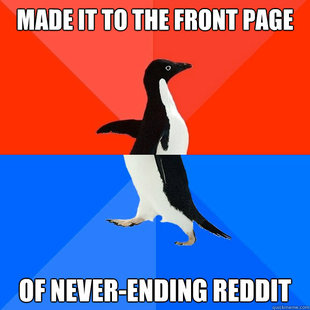 Socially Awesome Awkward Penguin
