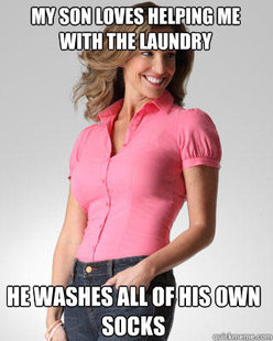 Oblivious Suburban Mom