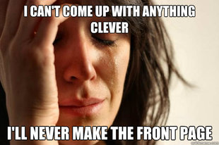 First World Problems