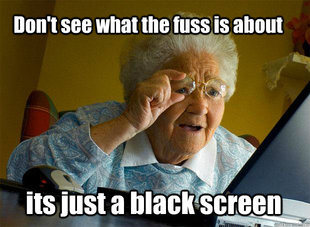 Grandma finds the Internet